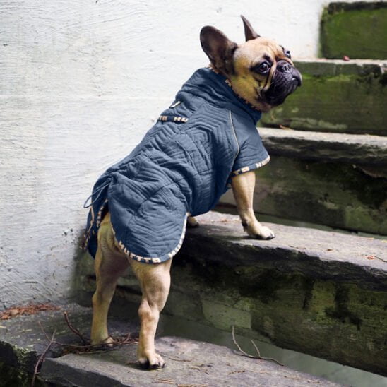Hurtta Hurtta 45cm /XL Casual Quilted Jacket Dog Coat Soft Jacket Heather 